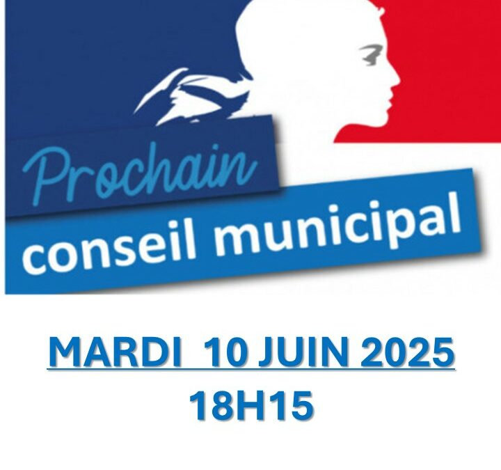 CONSEIL MUNICIPAL DU 10 JUIN 2025