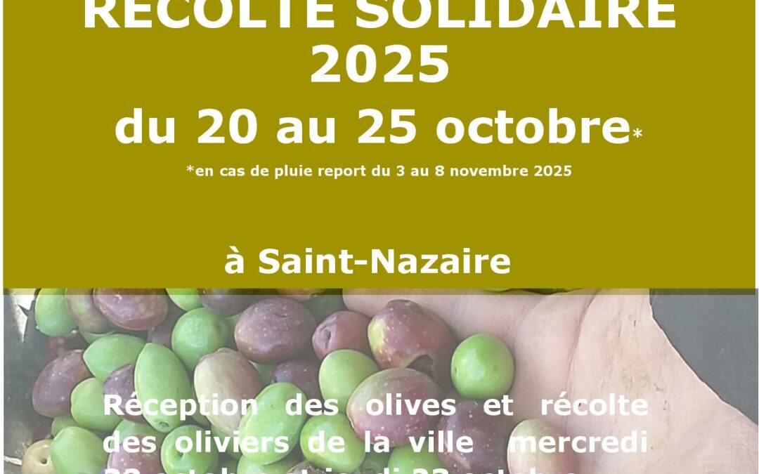 RECOLTE SOLIDAIRE 2025