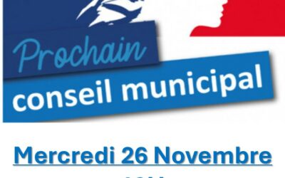 CONSEIL MUNICIPAL