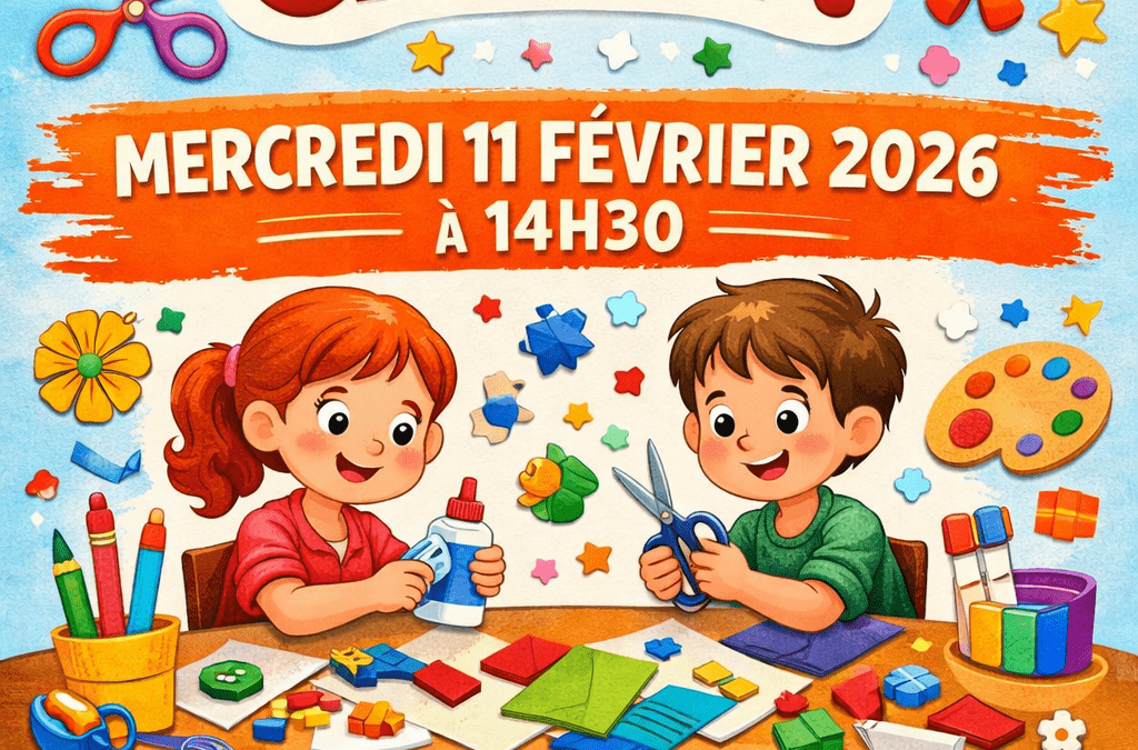 ATELIER CREATIF – BIBLIOTHEQUE MUNICIPALE