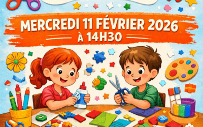 ATELIER CREATIF – BIBLIOTHEQUE MUNICIPALE