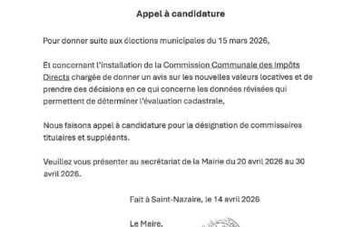 AVIS A LA POPULATION