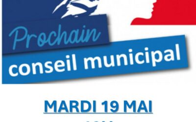 CONSEIL MUNICIPAL DU 19 MAI