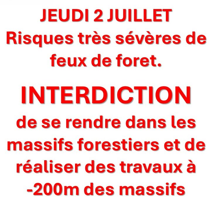 RISQUE FEUX DE FORET