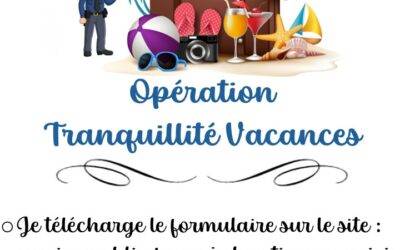 OPERATION TRANQUILITE VACANCES