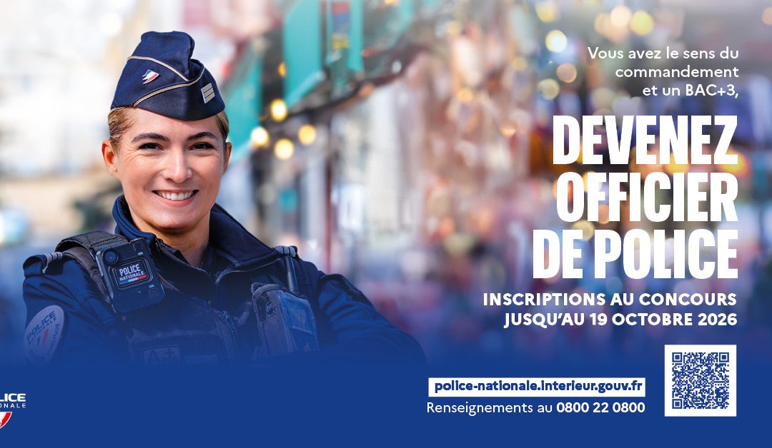 CAMPAGNE DE RECRUTEMENT OFFICIER DE POLICE