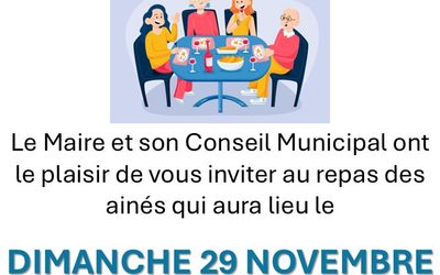 REPAS DES AINES – 70 ANS ET +